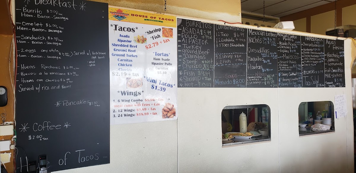 House of Taco Menu - Image 2