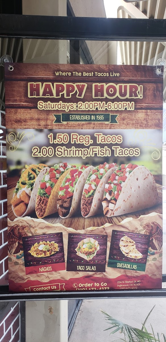 House of Taco Menu - Image 4